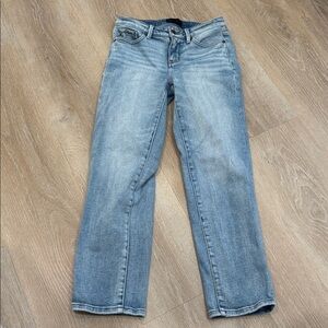 Buckle Black cropped straight jeans, size 25 waist